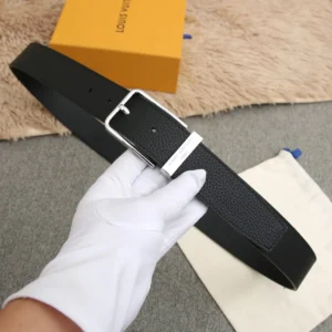 Louis Vuitton Vendôme 35mm Belt – Grained Calfskin Leather