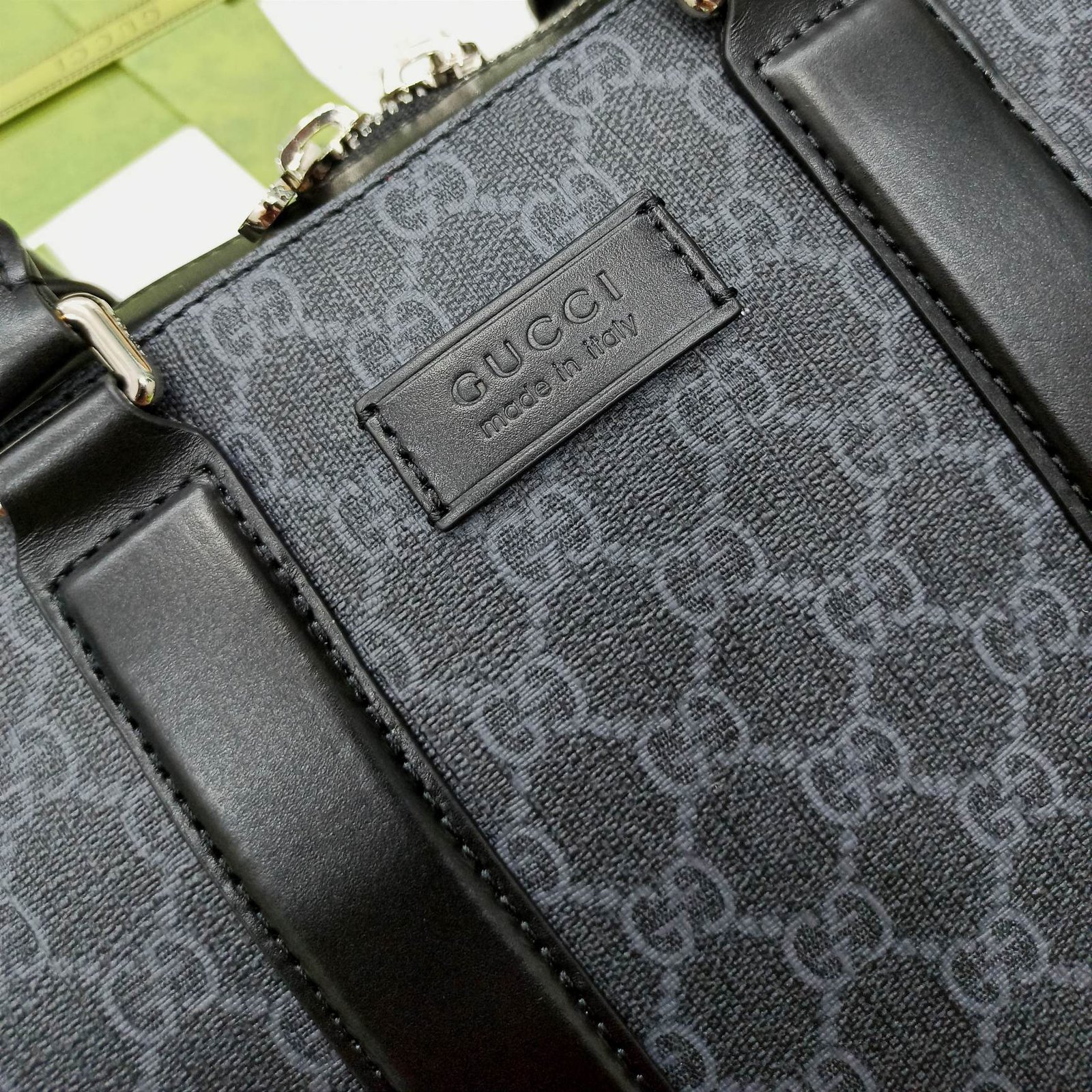 Gucci Classic Leather Briefcase (Original Quality) - Image 9