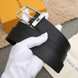 Louis Vuitton Vendôme 35mm Belt – Grained Calfskin Leather