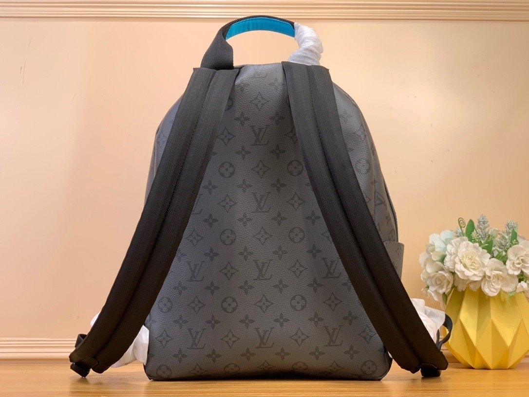 Louis Vuitton Discovery Backpack PM – Monogram Eclipse with Blue Accents - Image 7