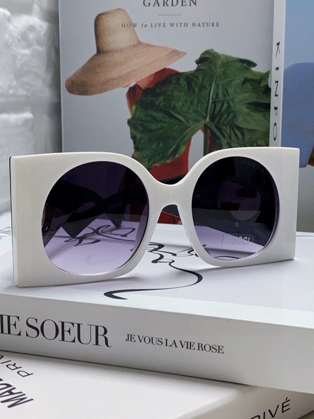 Gucci Bow-Knot Oversized Sunglasses GG1254S - Image 10