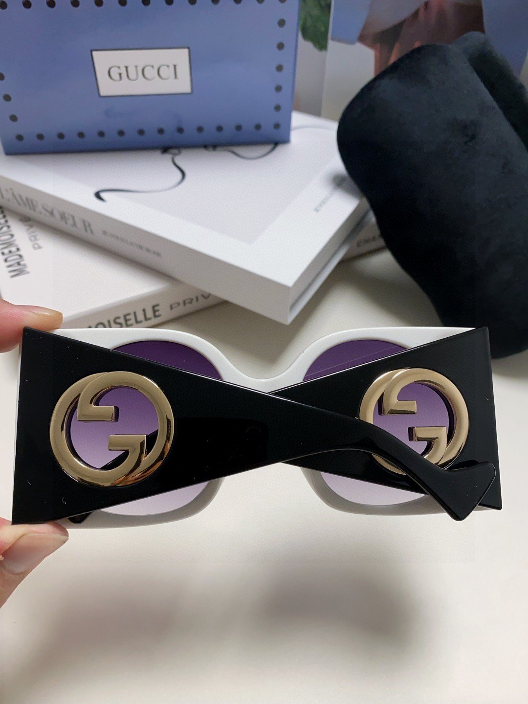 Gucci Bow-Knot Oversized Sunglasses GG1254S - Image 7