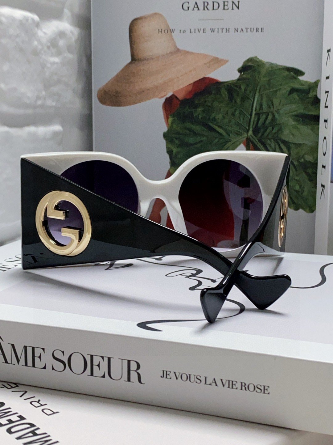 Gucci Bow-Knot Oversized Sunglasses GG1254S - Image 9