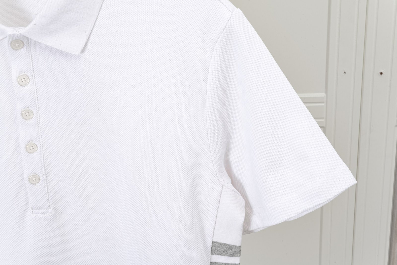 LOVE BEAN ROCK Polo Shirt – White - Image 9