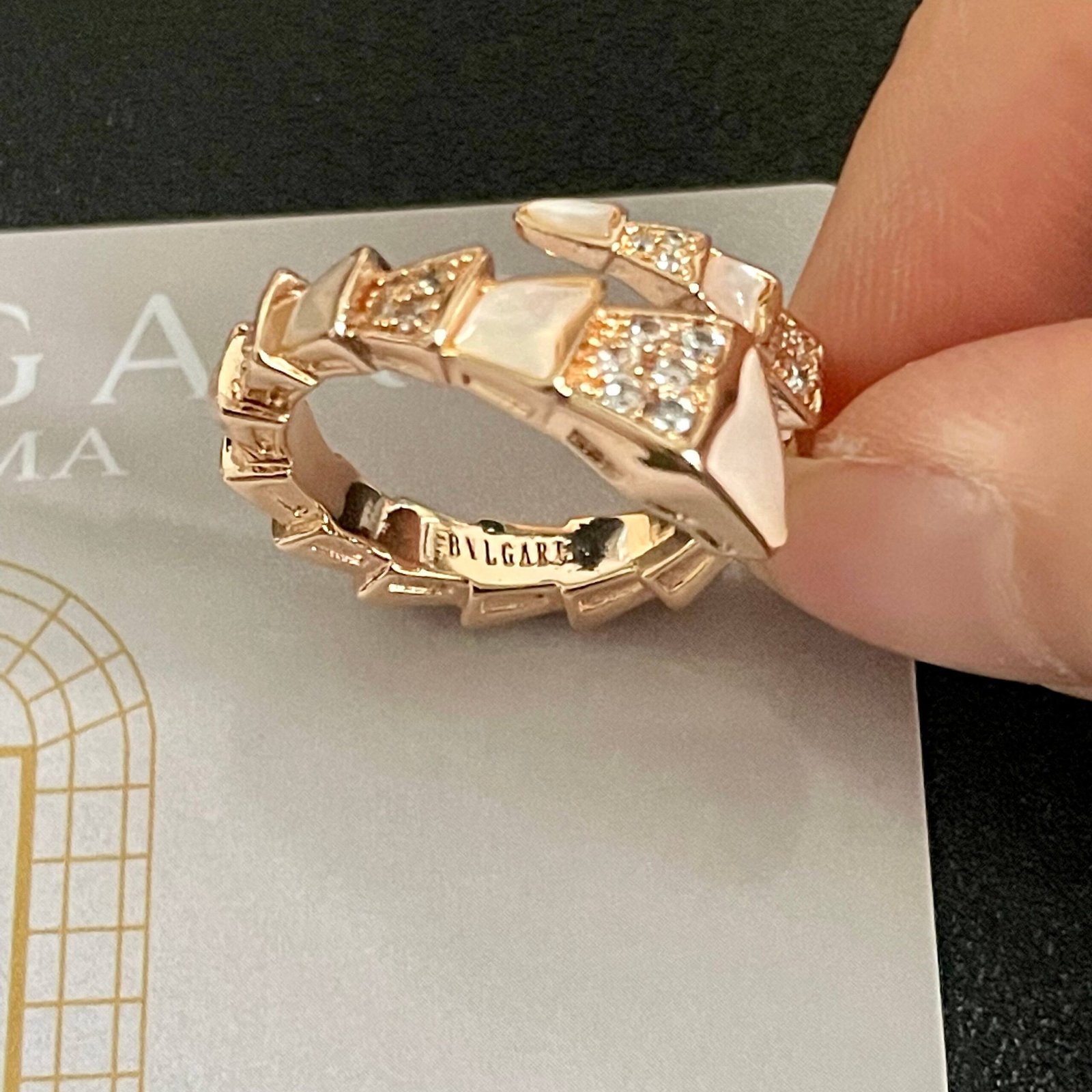 The BVLGARI Sperpenti Viper ring - Image 4