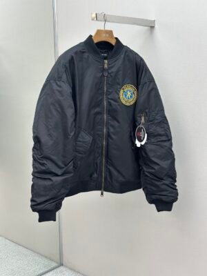 Balenciaga Paris Oversized Bomber Jacket