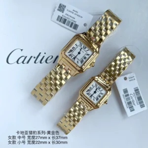 Cartier Panthère Two-Tone Gold & Silver Watch