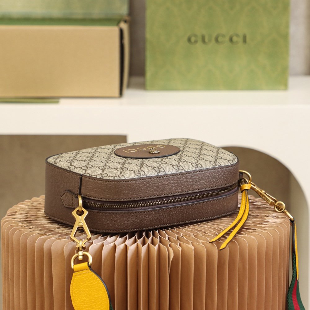 Gucci Ophidia GG Small Camera Bag – Brown - Image 4
