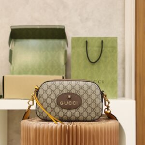 Gucci Ophidia GG Small Camera Bag – Brown