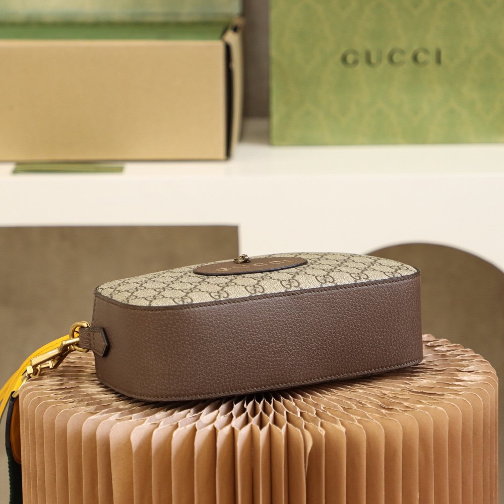 Gucci Ophidia GG Small Camera Bag – Brown - Image 3