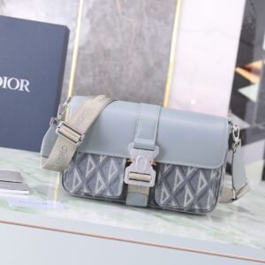 Dior Hit The Road Bag – Grey CD Diamond Canvas