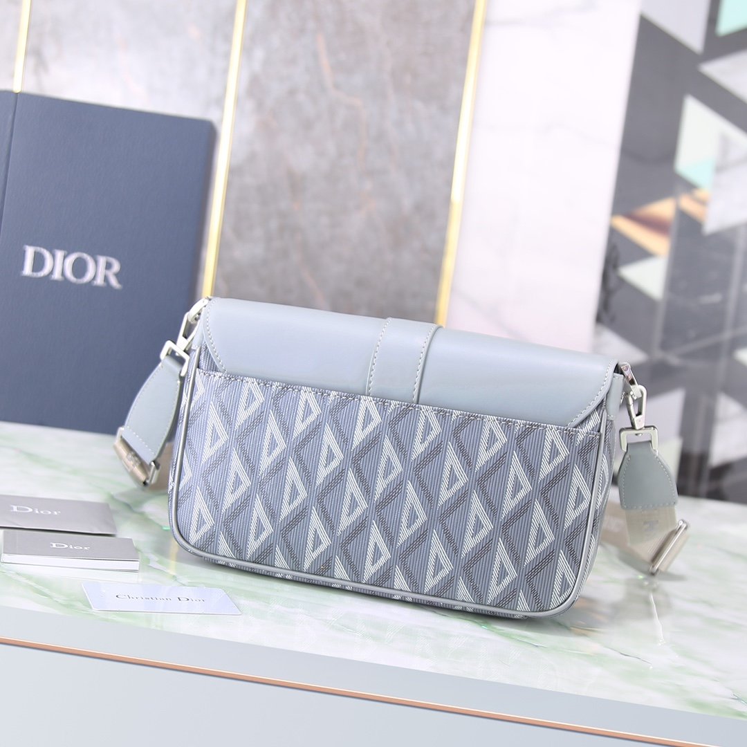 Dior Hit The Road Bag – Grey CD Diamond Canvas - Image 9