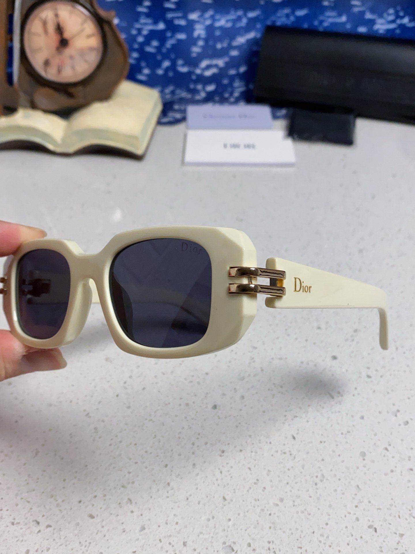 Dior 2025 Square-Frame High-End Sunglasses - Image 8