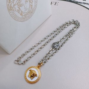 Versace Medusa Pendant Necklace