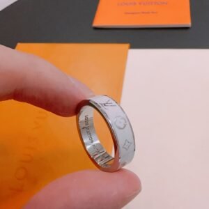 Louis Vuitton Monogram Enamel Band Ring