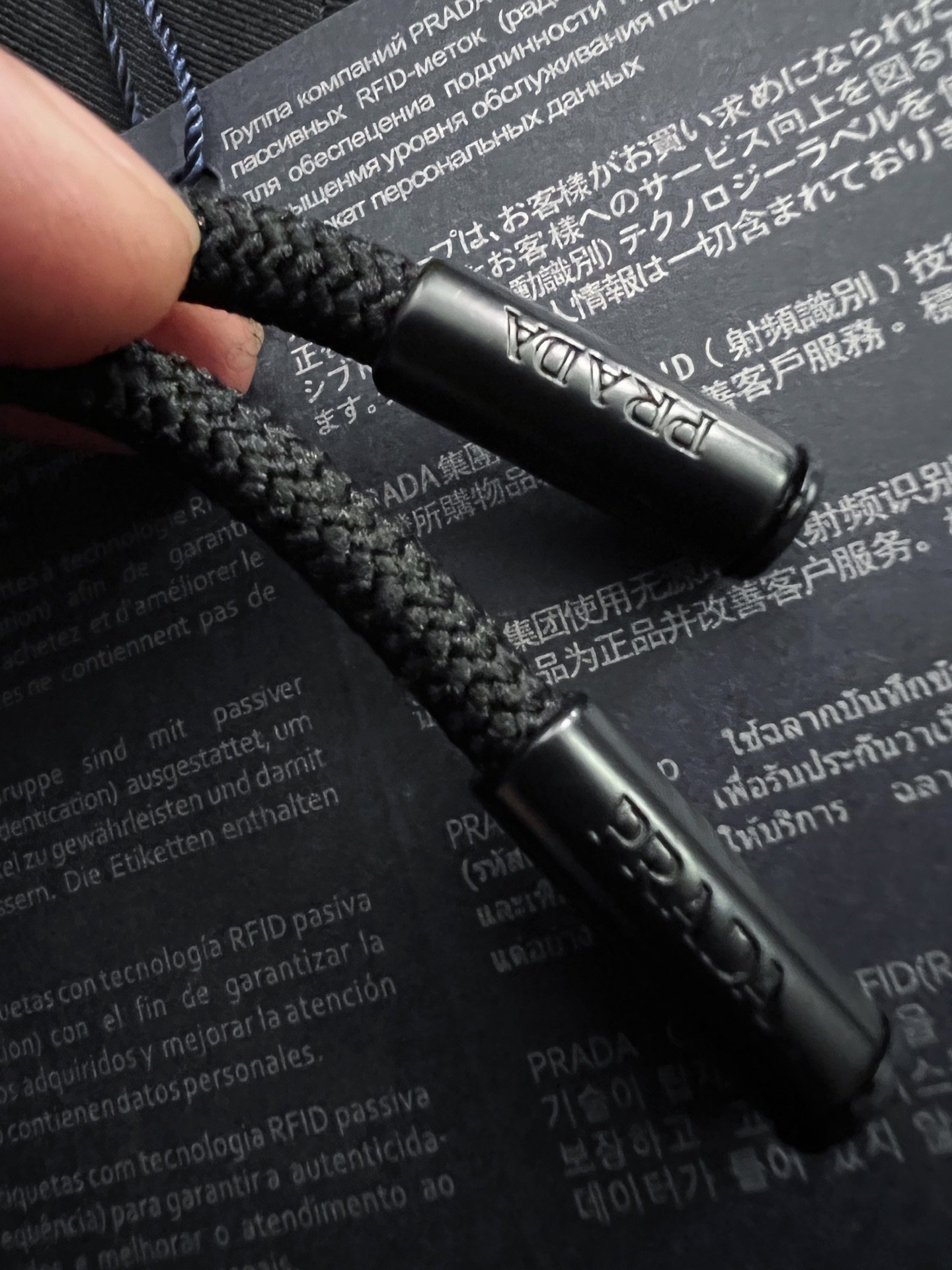 Prada 2025 Straight-Leg Casual Pants – Black - Image 3